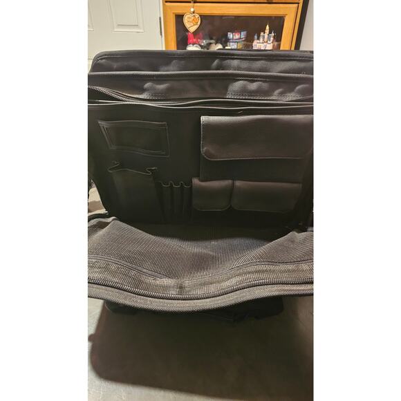 Bag Laptop Notebook TARGUS Nylon LN20A Top loading 17" Black double compartments - Picture 4 of 4